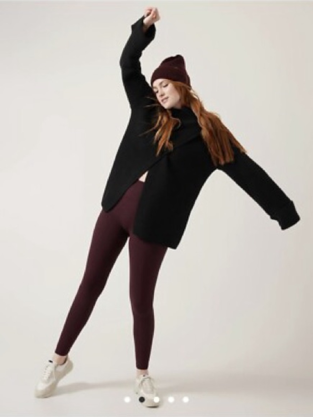 ATHLETA Azalea Chunky Mock Neck Sweater | Size XS